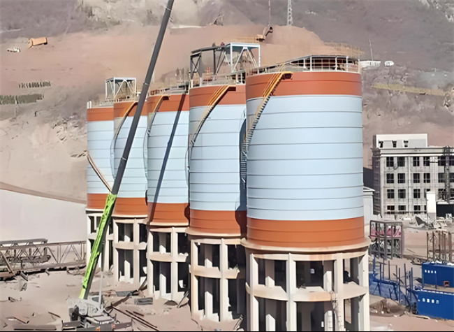 贵德高架钢板仓